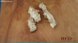 Figging Tutorial: How to Peel and Shape Ginger Root