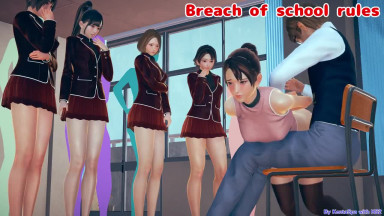 [CG Animation] #09 Breach of school rules (A Remake)