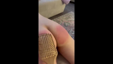 Hairbrush OTK - POV